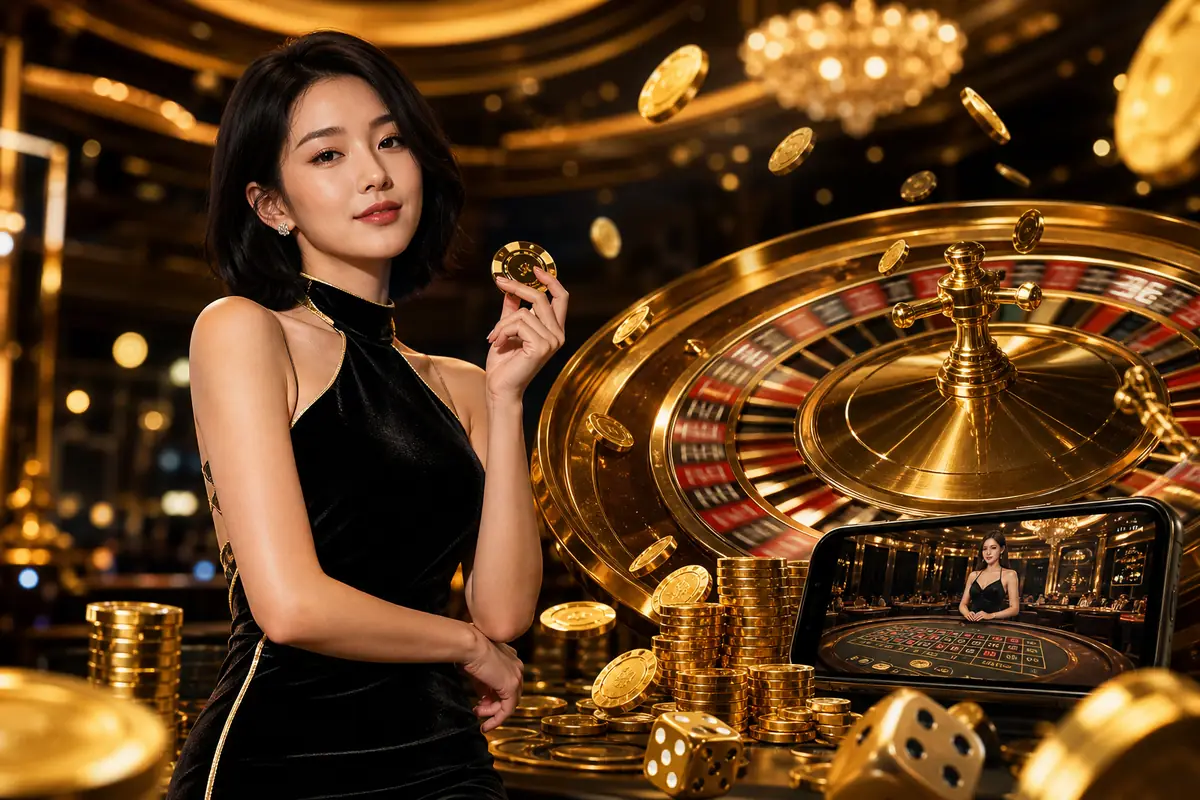 seri333 Dragon Tiger meja dealer langsung kasino